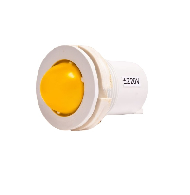 Лампа коммутаторная светодиодная СКЛ12-2-220 желтая