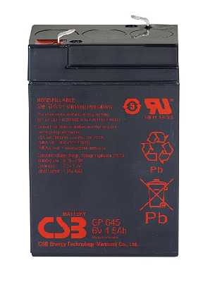 Аккумулятор GP 6В 4,5Ач