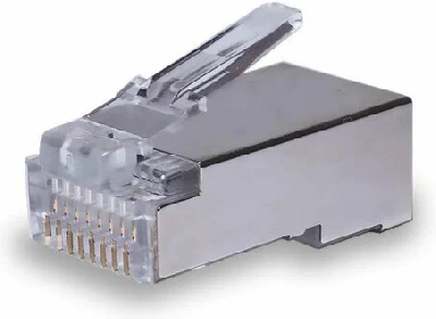 Коннекторы 8P8C (Компьютерные разъемы) F/UTP      Cat.5e (RJ-45) Уп. 100шт.