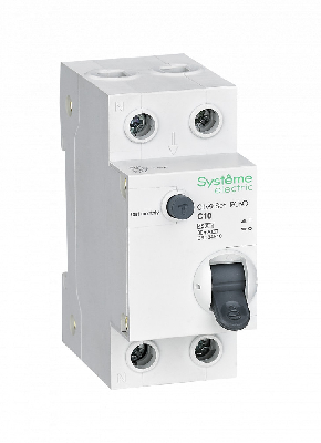 Выключатель автоматический дифференциального тока (АВДТ) 1P+N С 10А 4.5kA 30мА Тип-AС 230В City9 Set