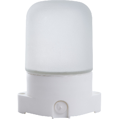 Светильник НББ-01-60-001 E27 термостойкий для бани и сауны прямое основание белый IP65