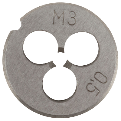 Плашка метрическая, легированная сталь М3х0.5 мм