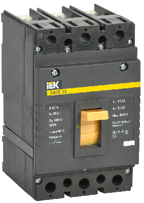 Выключатель автоматический трехполюсный ВА88-35 80А 35кА РЭ800А