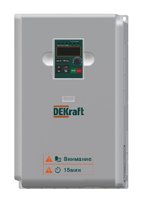 Преобразователь частоты DEKV060-11кВт 3 фазы 380В с торм. Модулем