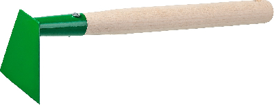 Мотыга трапециевидная 100x95 мм, деревянная рукоятка