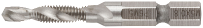 Сверло-Метчик комбинированное метрическое, быстрорежущая (HSS) сталь Р6М5, М5х0.8 мм, 17/56 мм