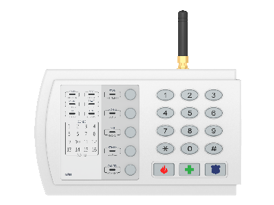 Прибор охранный Контакт GSM-9N с внешней GSM антенной