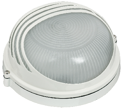 Светильник НПП-60w круглый термостойкий козырек IP54