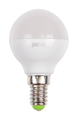 Лампа светодиодная LED 11Вт 230Вт E14 белый матовый  шар Jazzway